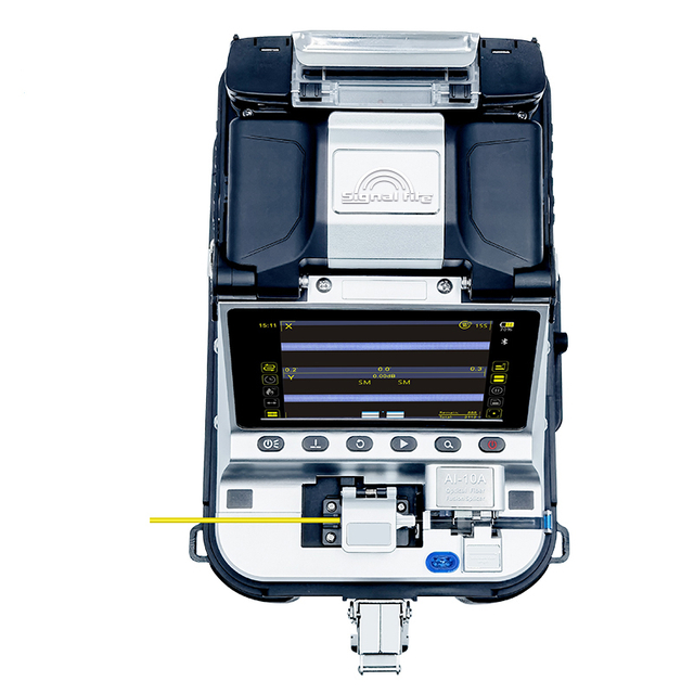 Fiber Optic Splicing Machine AI10A Optical Fiber Fusion Splicer AI-9 Fusionadora De Fibra Optica Moderate Price