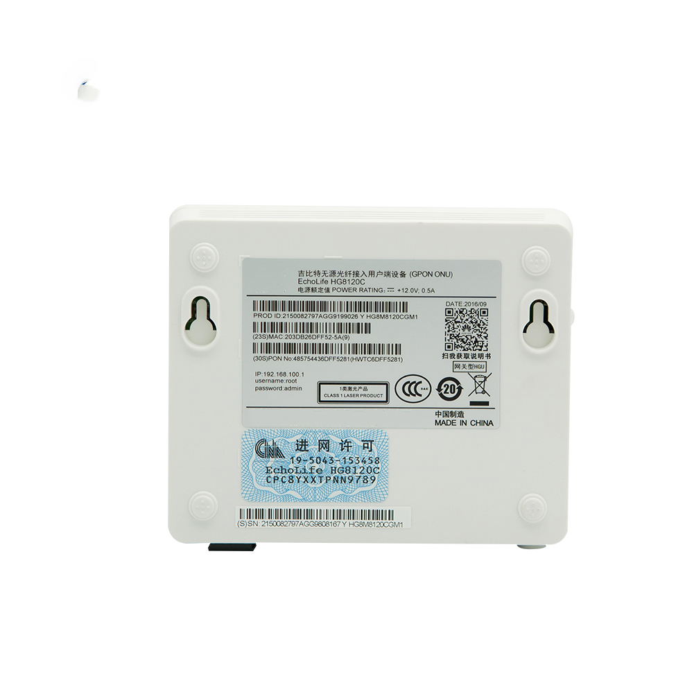 Huawei HG8120C EG8120L ONU ONT 1GE+1FE 1 Port GPON EPON XPON ONT