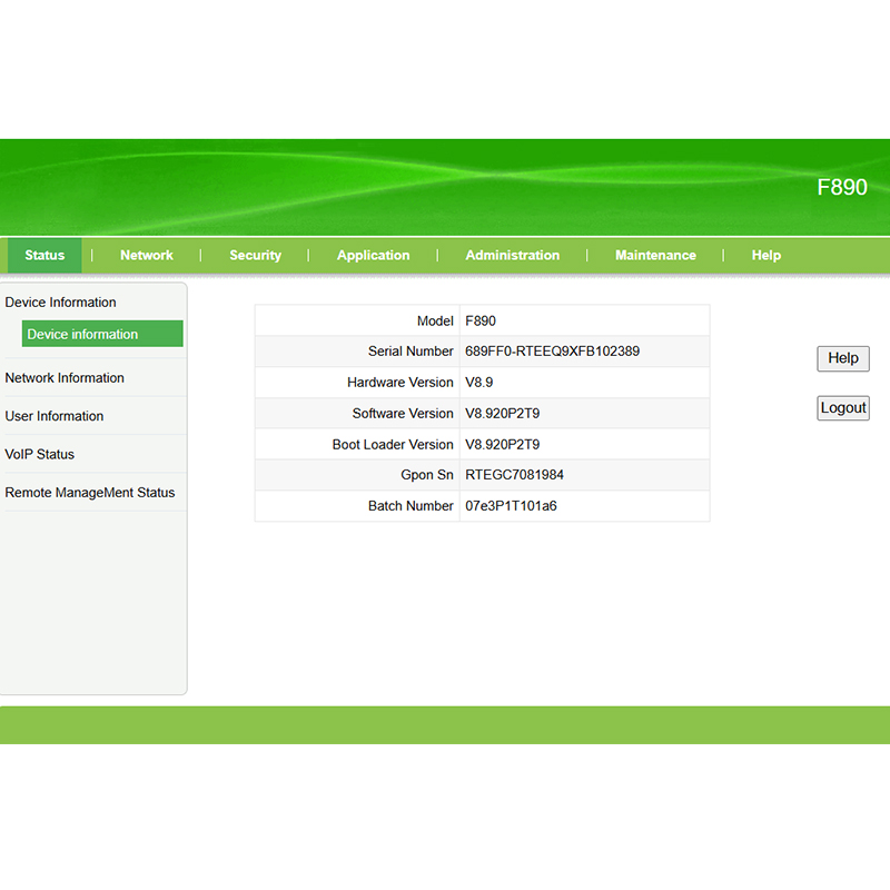 ZTE ZXHN F890L Xpon Onu 4GE+Dual Band+Usb+Voice+OMCI Gepon Onu Wifi6 Router Ftth Ont Modem Compatible With Olt Brand