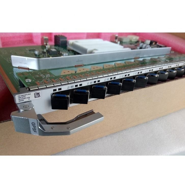 Original New CSHF 16 Ports XGSPON OLT Card for MA5800 16-Port XGS-PON OLT Board for FTTH Fiber GPON Network