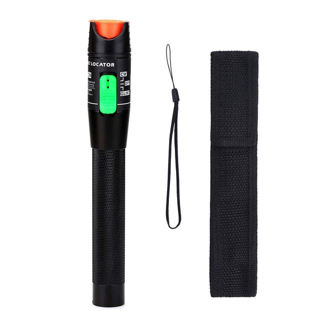 Fiber Optic Red Light Pen 5KM 50mW 10 Km Fiber Optic Test Pen Breakpoint Test Light Source Through Light Pen