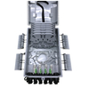 Manufacturer 16 Core FTTH Fiber Optic Termination Box 16 Port Pre-connected Distribution Box Nap Box