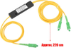 Cable Type PLC Splitter 1x2 1x8 1x16 SC/UPC SC/APC Insert Type Plug-in LGX Splitter Module Fiber Optical PLC Splitter Box 1:2