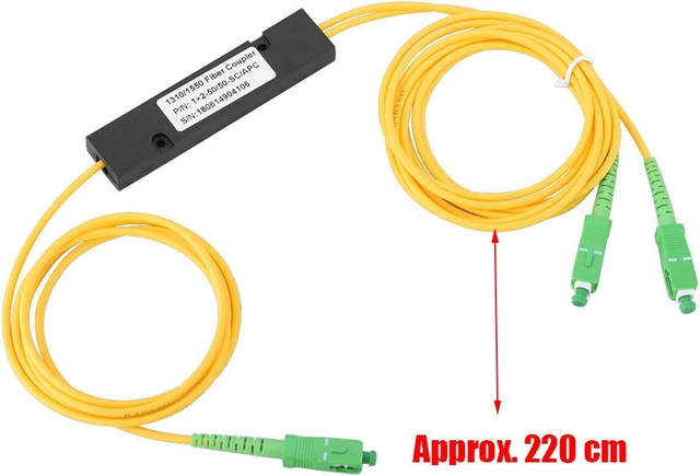 Cable Type PLC Splitter 1x2 1x8 1x16 SC/UPC SC/APC Insert Type Plug-in LGX Splitter Module Fiber Optical PLC Splitter Box 1:2