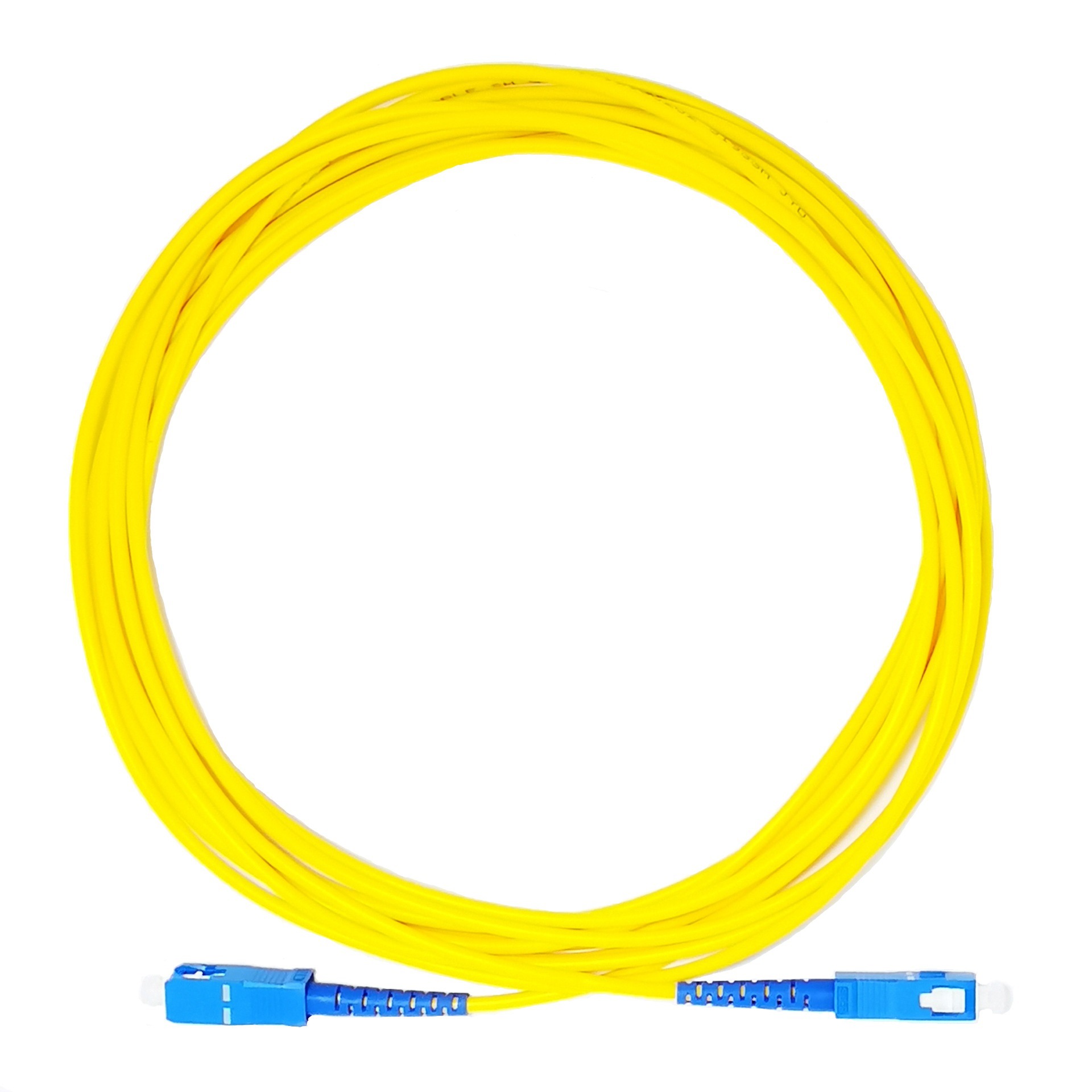 Cord&oacute;n de conexi&oacute;n al aire libre interior del cable de fibra &oacute;ptica del cable de descenso G657A del puente FTTH de SC/UPC SC/APC 2,0m m 3,0m m