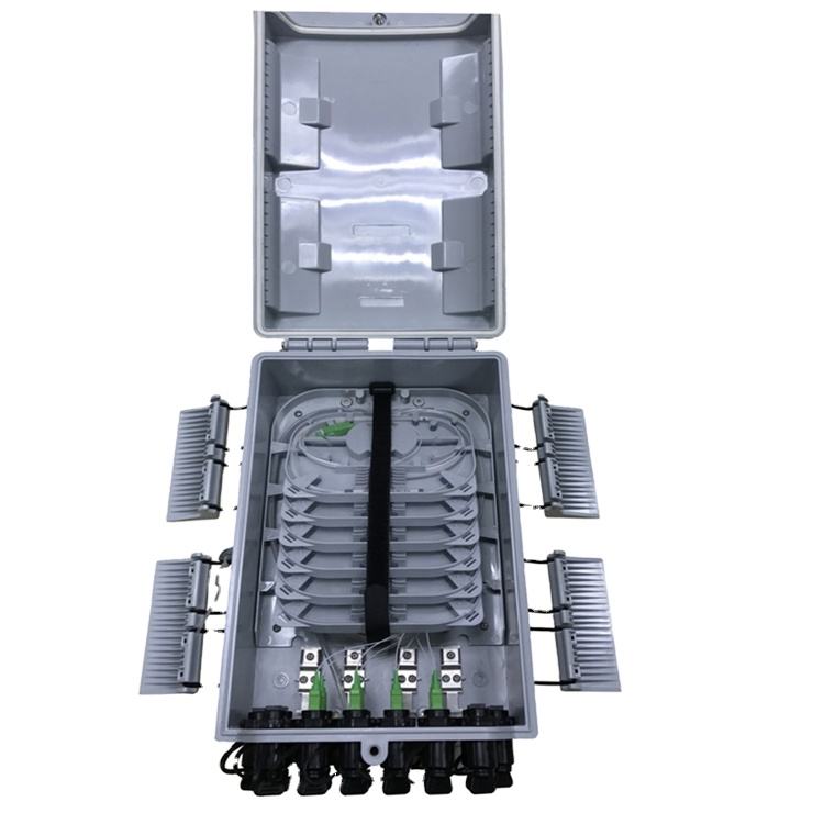 Manufacturer 16 Core FTTH Fiber Optic Termination Box 16 Port Pre-connected Distribution Box Nap Box