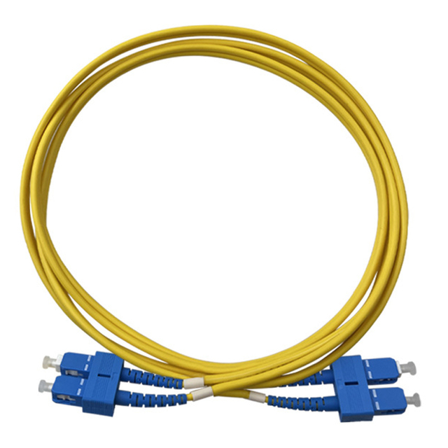 SC/UPC SC/APC Jumper FTTH Indoor Outdoor Drop Cable G657A Fiber Optical Cable Patch Cord 2.0mm 3.0mm